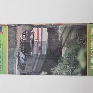 Vintage AMTRAK National Train Timetables Brochure 1984-1985